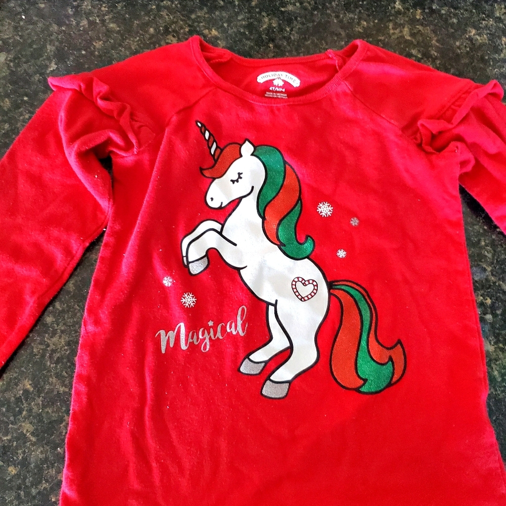 Unicorn Christmas Shirt